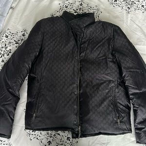 Gucci monogram reversible bomber